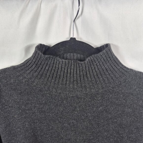 Shirin Guild Sweater Womens OS Gray Wool Drape Jumper Pullover Casual Minimalist - Picture 4 of 9
